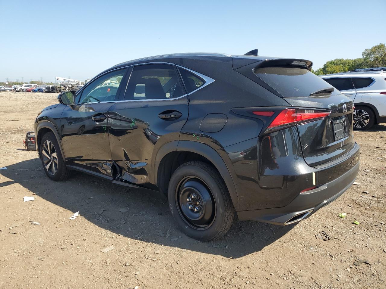 2018 Lexus Nx 300 Base Black vin: JTJBARBZ8J2148955