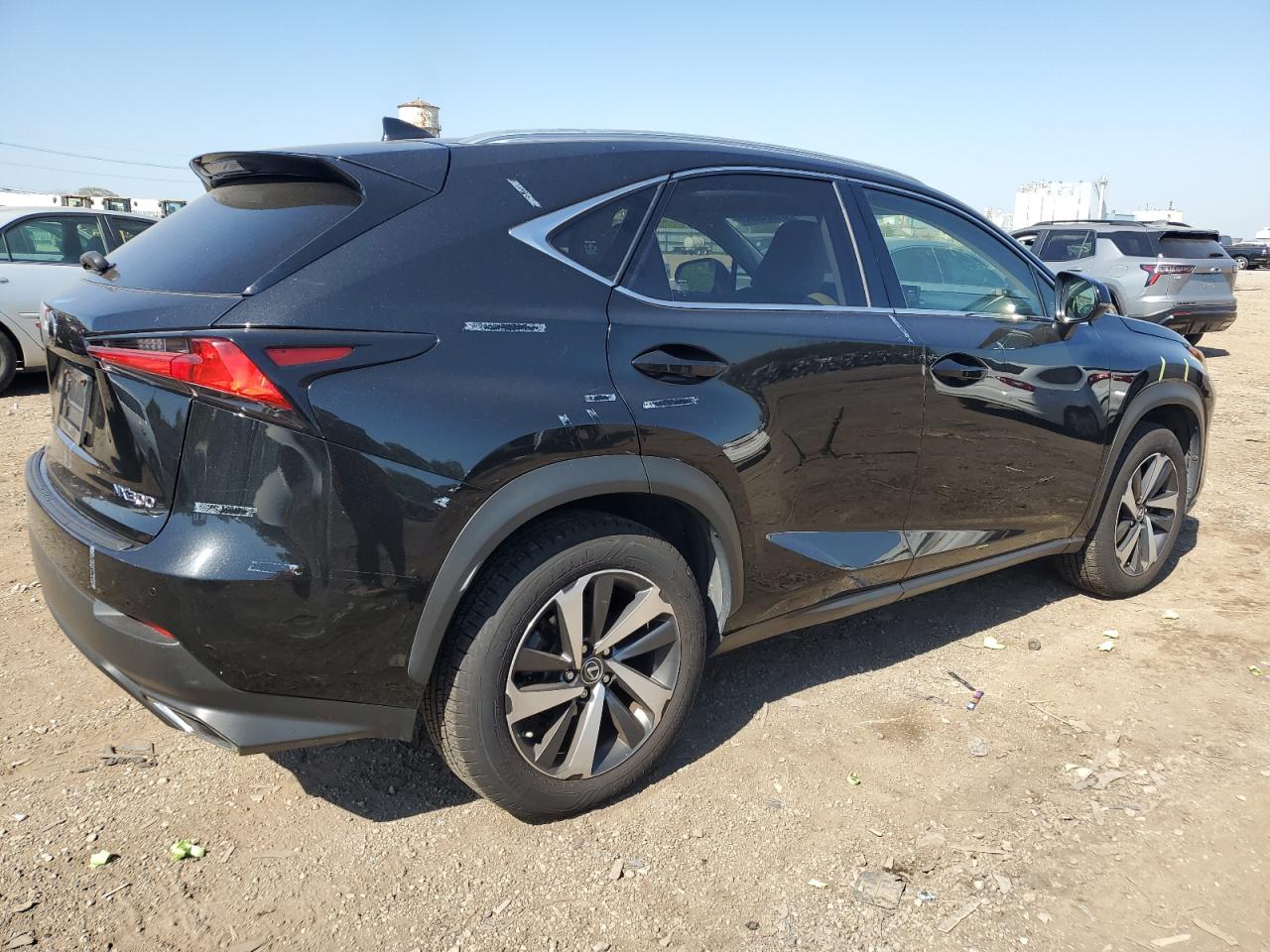 2018 Lexus Nx 300 Base Black vin: JTJBARBZ8J2148955