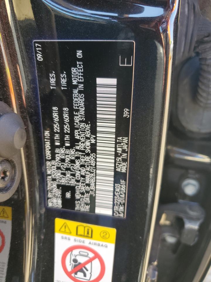 2018 Lexus Nx 300 Base Black vin: JTJBARBZ8J2148955