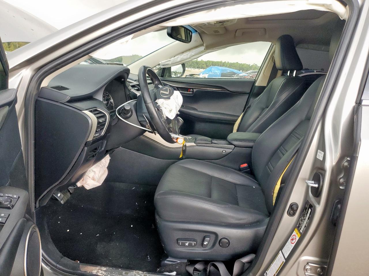 2018 Lexus Nx 300 Base Серый vin: JTJBARBZ8J2162435