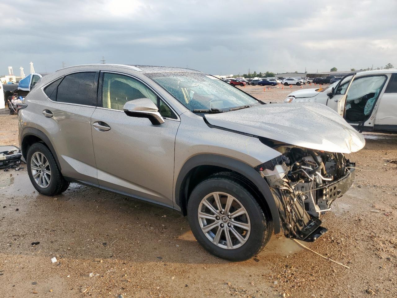 2018 Lexus Nx 300 Base Серый vin: JTJBARBZ8J2162435