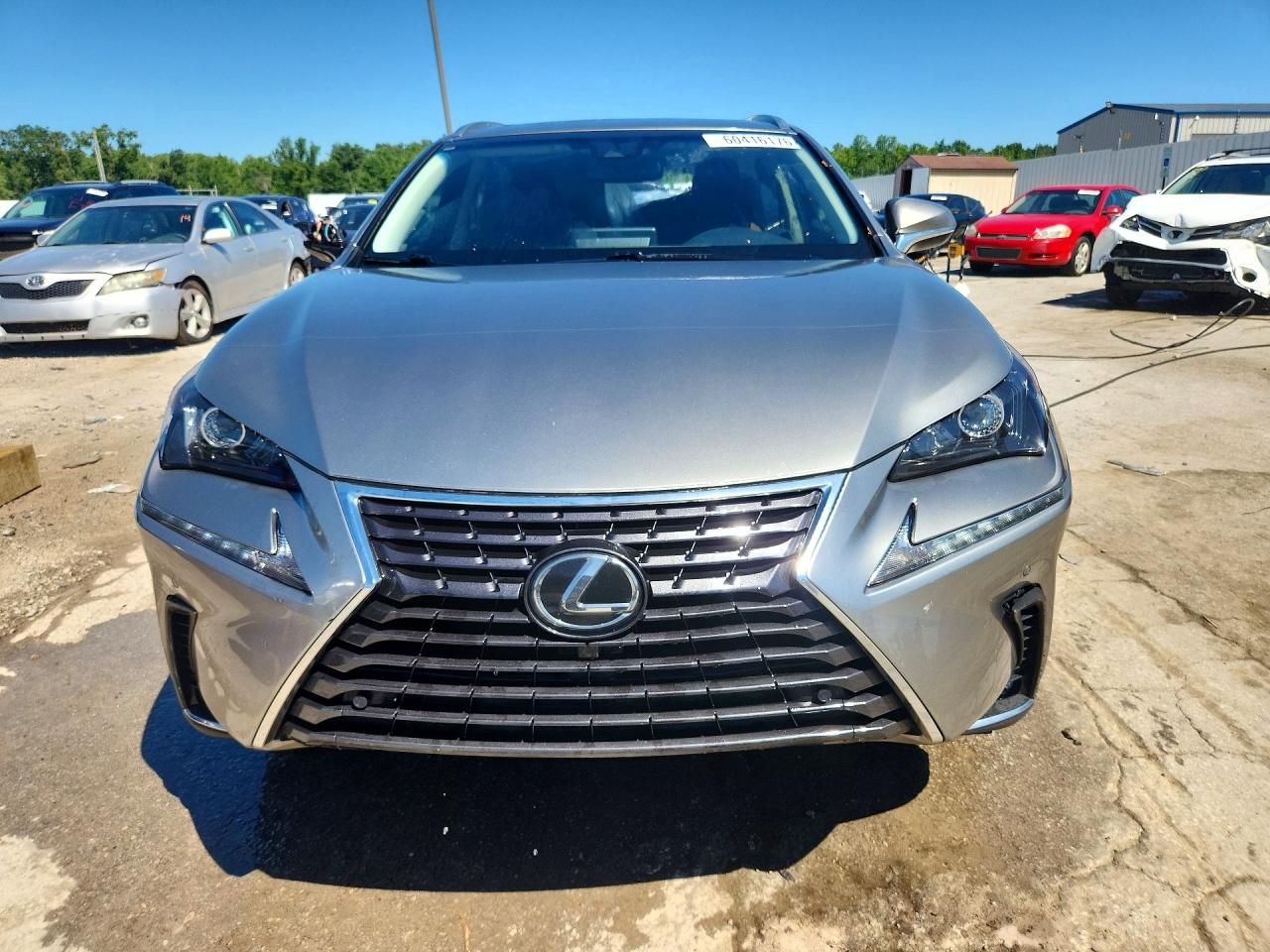 2019 Lexus Nx 300 Base Серебряный vin: JTJBARBZ8K2202269