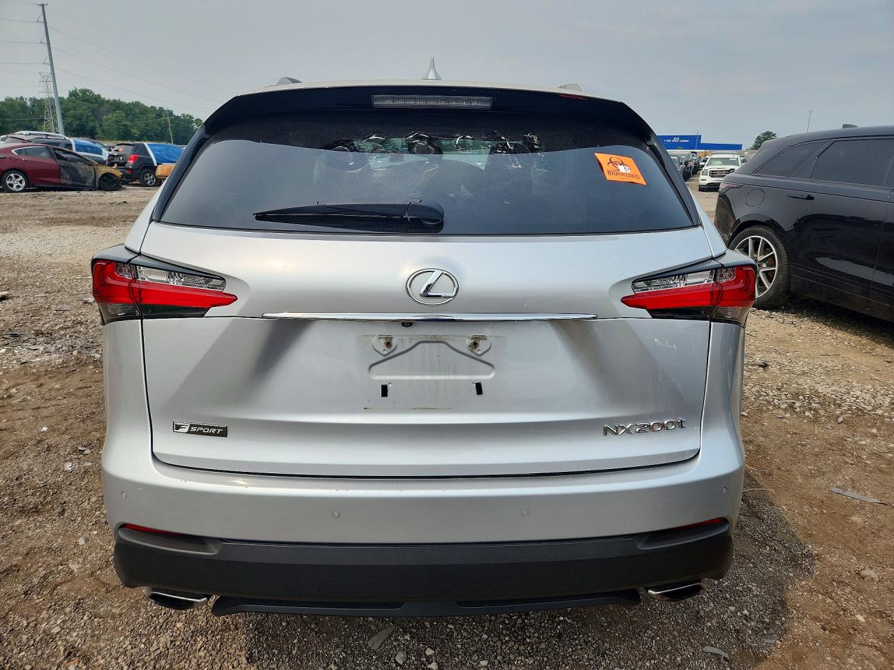 2015 Lexus Nx 200t Silver vin: JTJBARBZ9F2020991