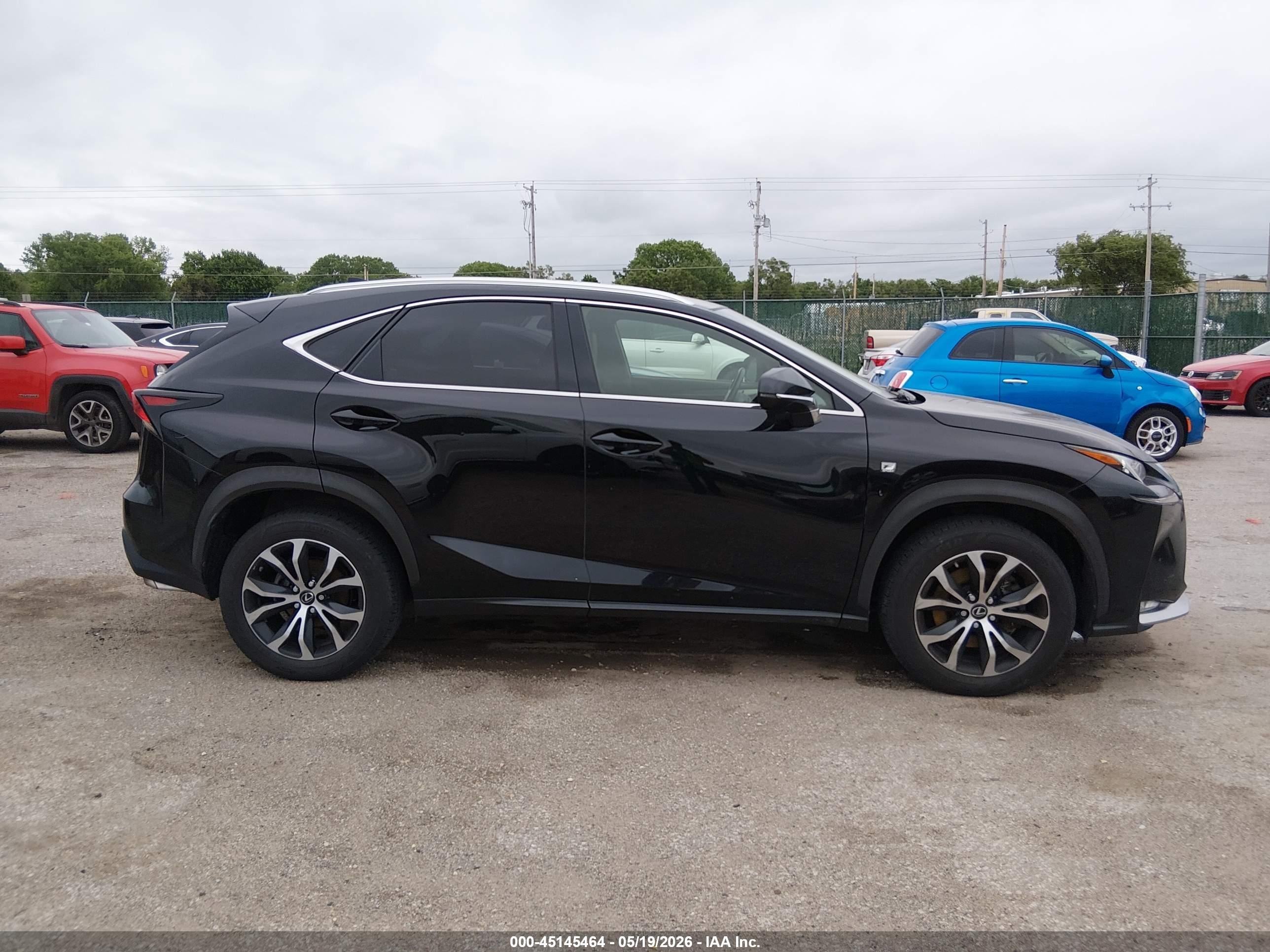 2015 Lexus Nx 200t F Sport Черный vin: JTJBARBZ9F2029111