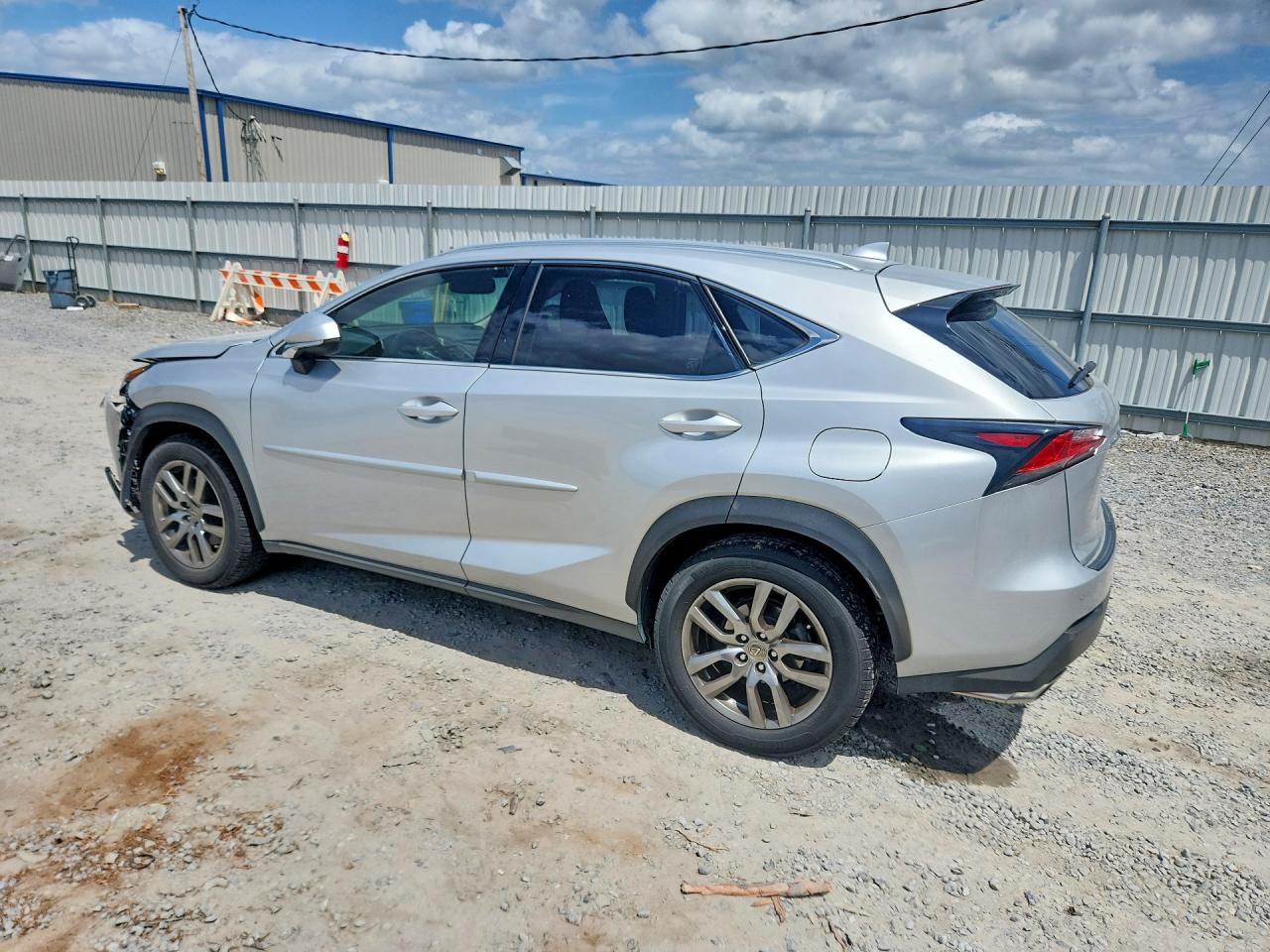 2015 Lexus Nx 200t Silver vin: JTJBARBZ9F2035605