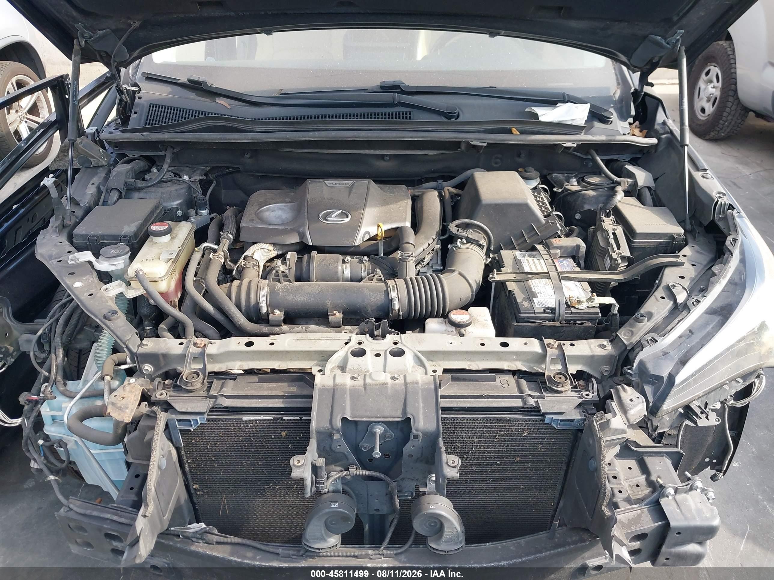 2015 Lexus Nx 200t   Черный vin: JTJBARBZ9F2041257