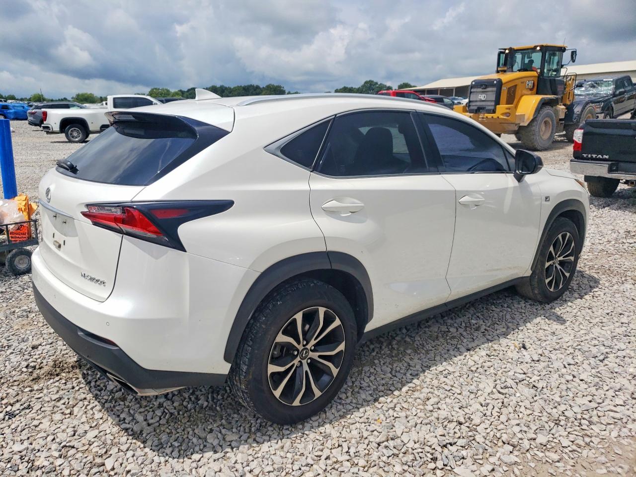 2015 Lexus Nx 200t White vin: JTJBARBZXF2018103
