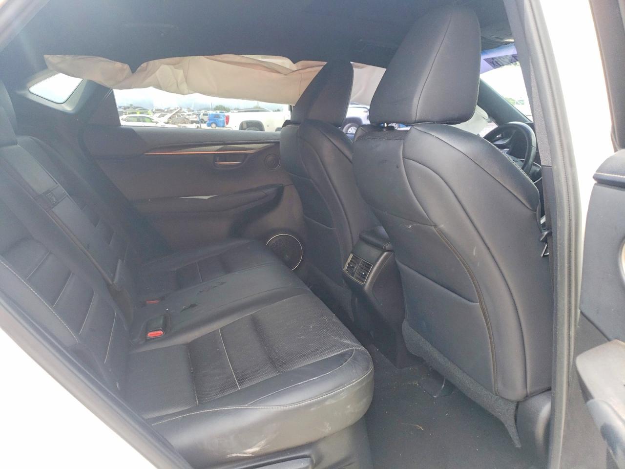 2015 Lexus Nx 200t White vin: JTJBARBZXF2018103