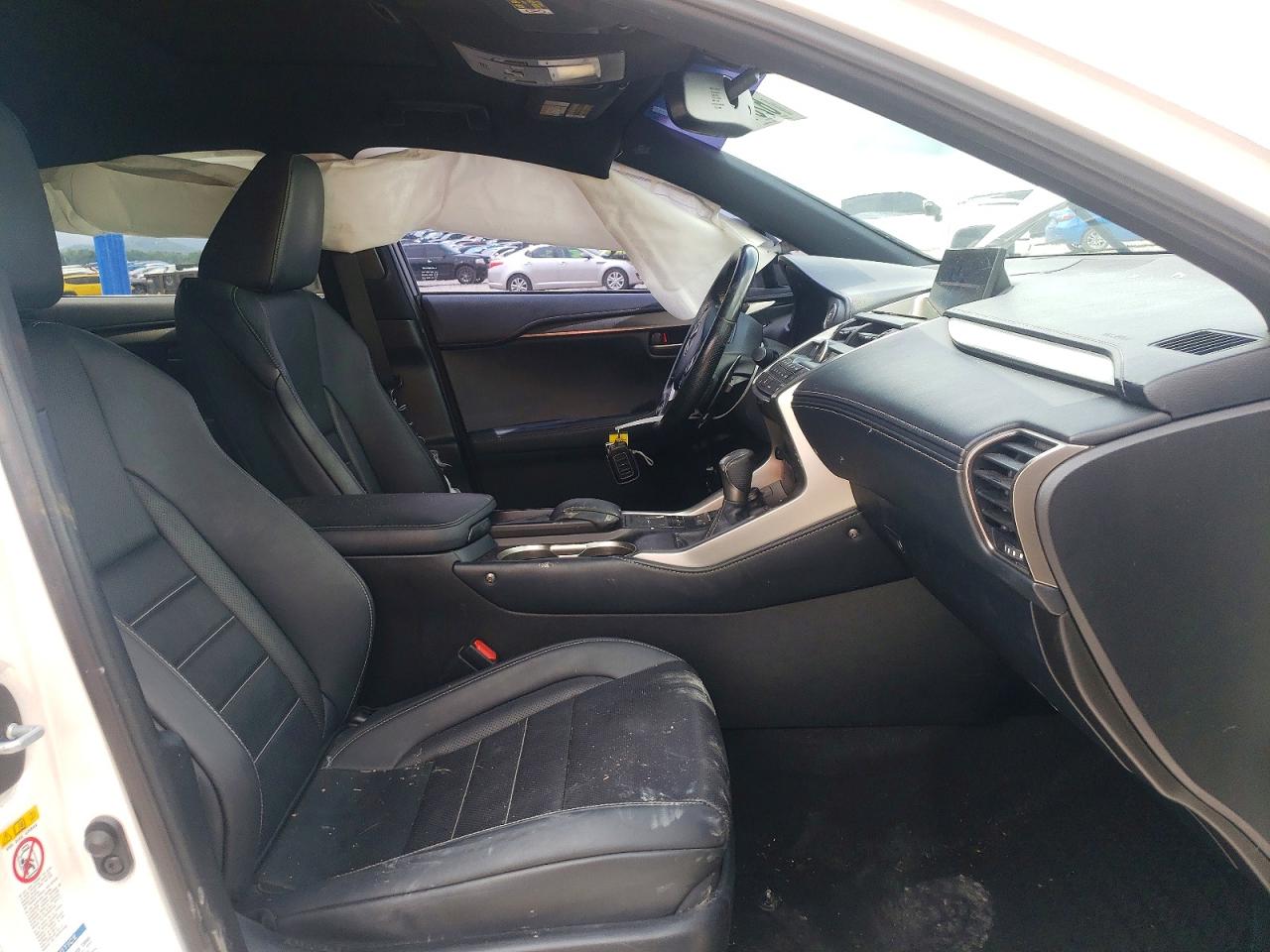 2015 Lexus Nx 200t White vin: JTJBARBZXF2018103