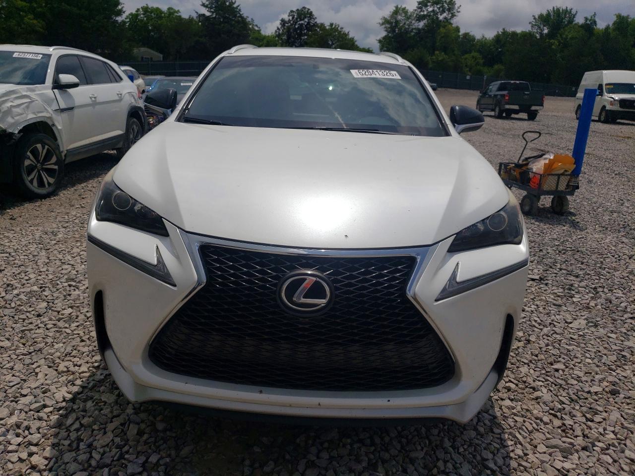 2015 Lexus Nx 200t White vin: JTJBARBZXF2018103