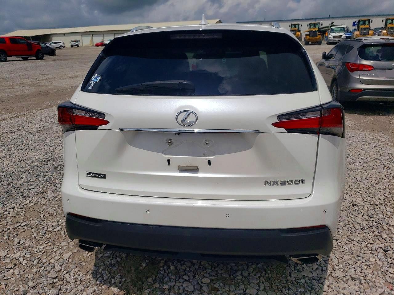 2015 Lexus Nx 200t White vin: JTJBARBZXF2018103