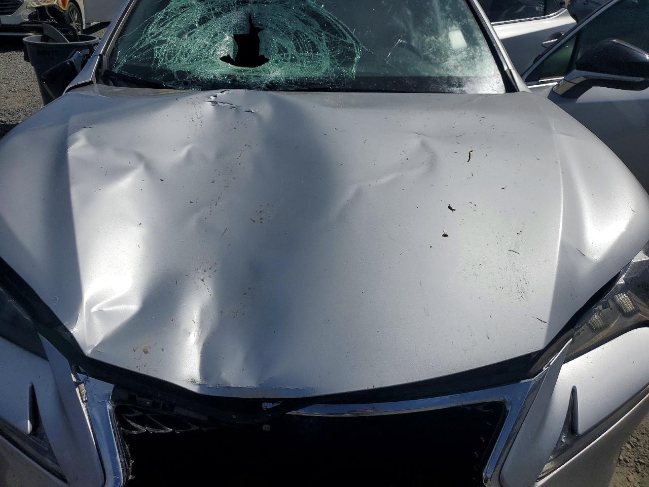 2015 Lexus Nx 200t Silver vin: JTJBARBZXF2032387