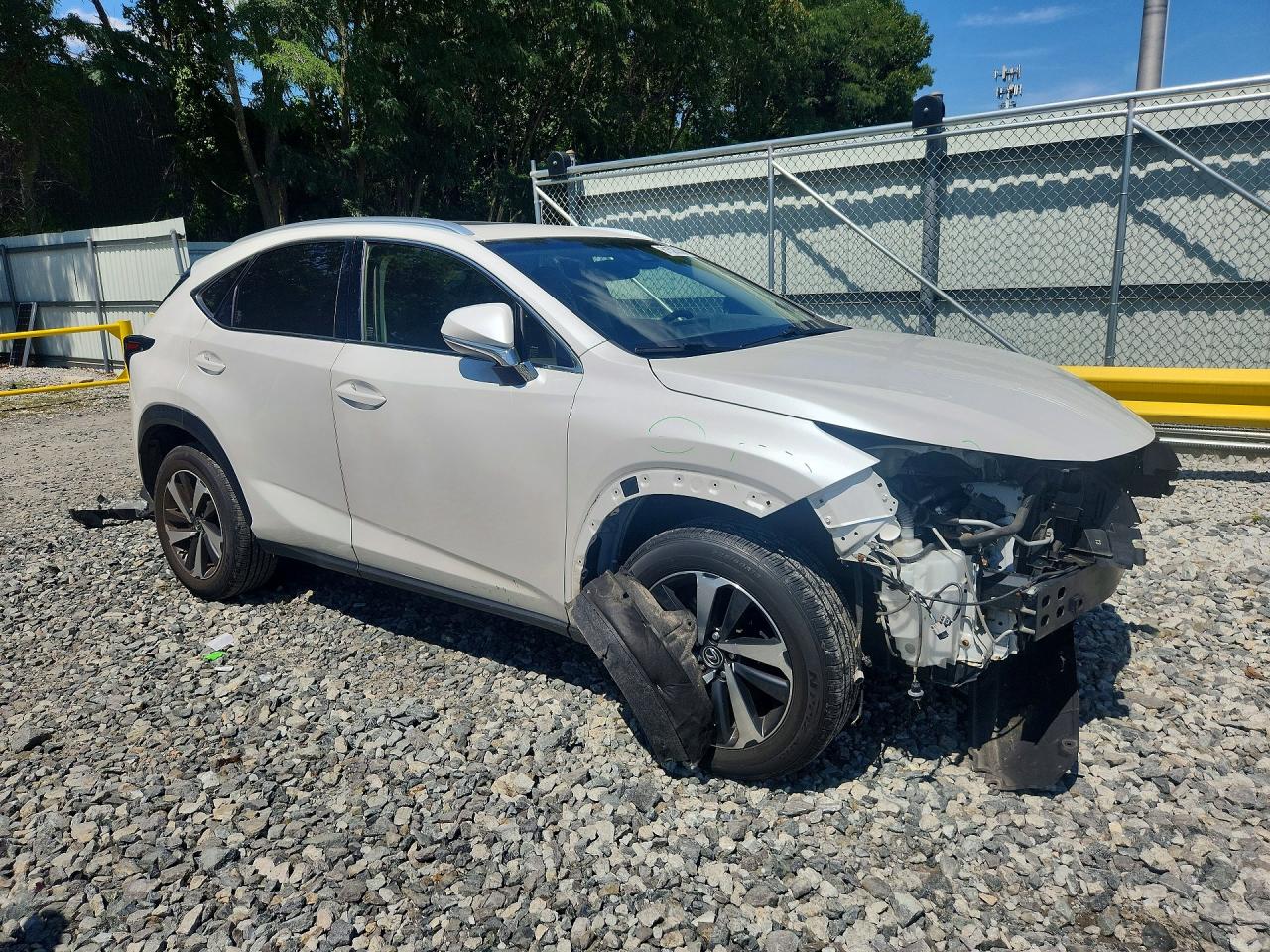 2018 Lexus Nx 300 Base Белый vin: JTJBARBZXJ2161335