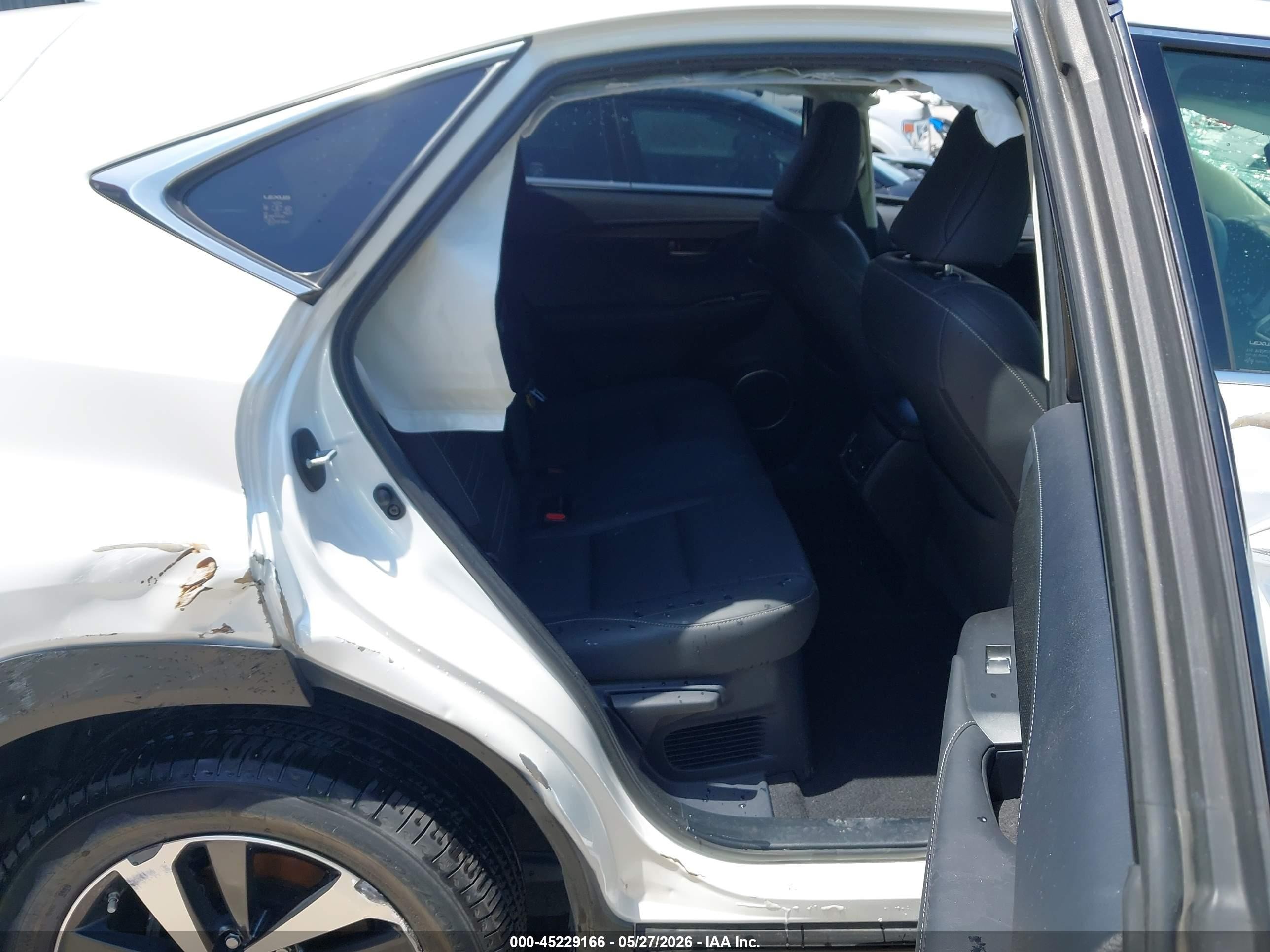 2019 Lexus Nx 300 White vin: JTJBARBZXK2187824