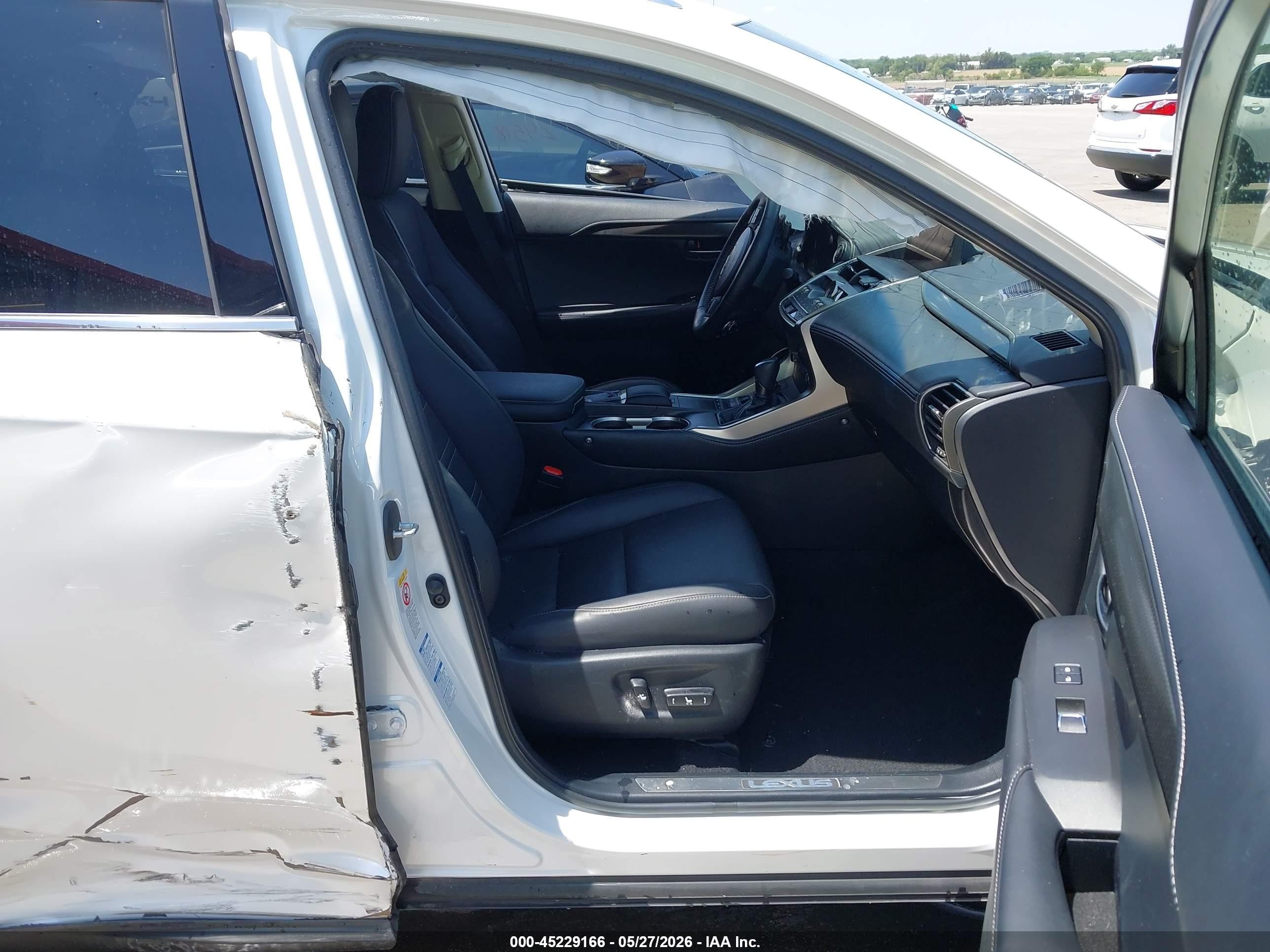 2019 Lexus Nx 300 White vin: JTJBARBZXK2187824