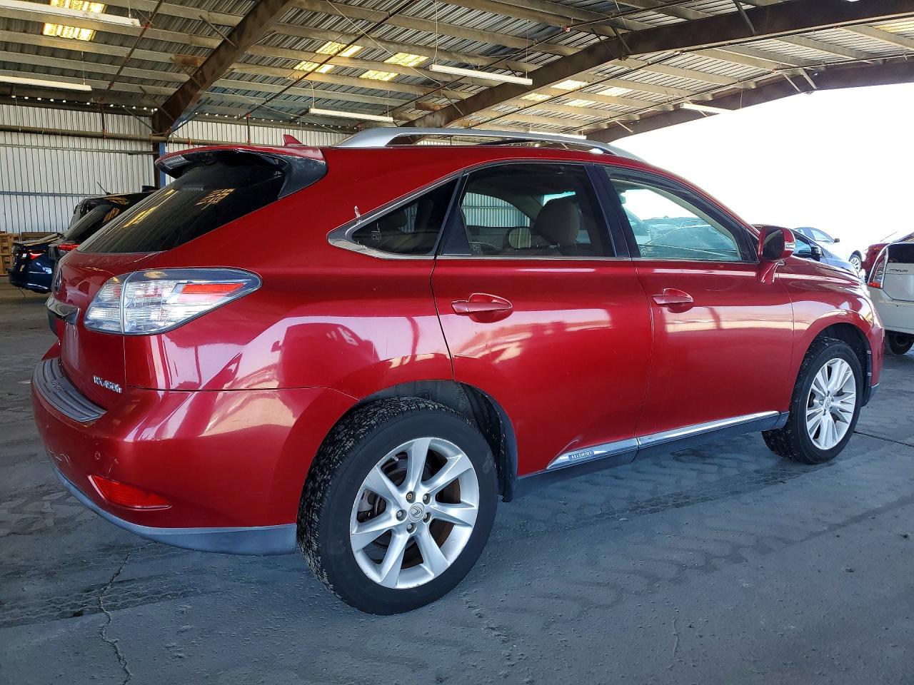 2010 Lexus Rx 450h Red vin: JTJBC1BA0A2008632