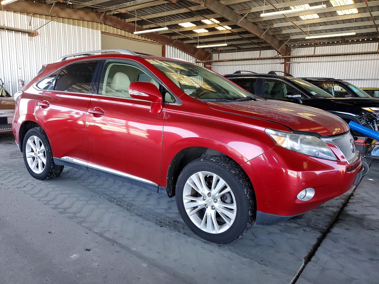 2010 Lexus Rx 450h Red vin: JTJBC1BA0A2008632