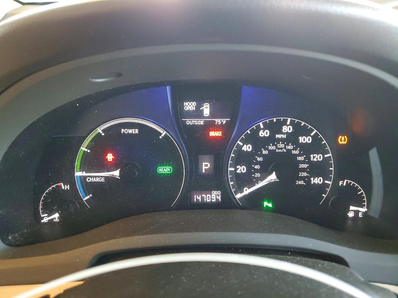 2010 Lexus Rx 450h Red vin: JTJBC1BA0A2008632