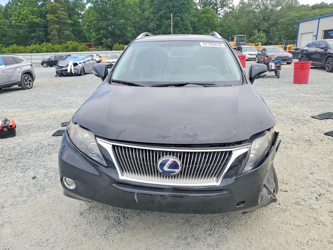 2010 Lexus Rx 450h Black vin: JTJBC1BA0A2014740