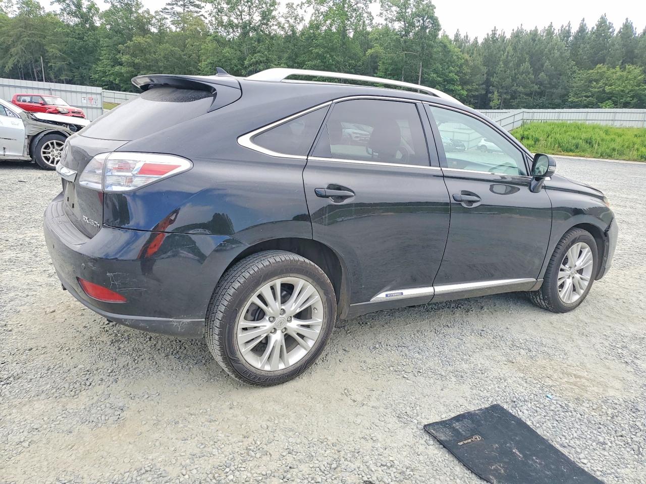 2010 Lexus Rx 450h Black vin: JTJBC1BA0A2014740