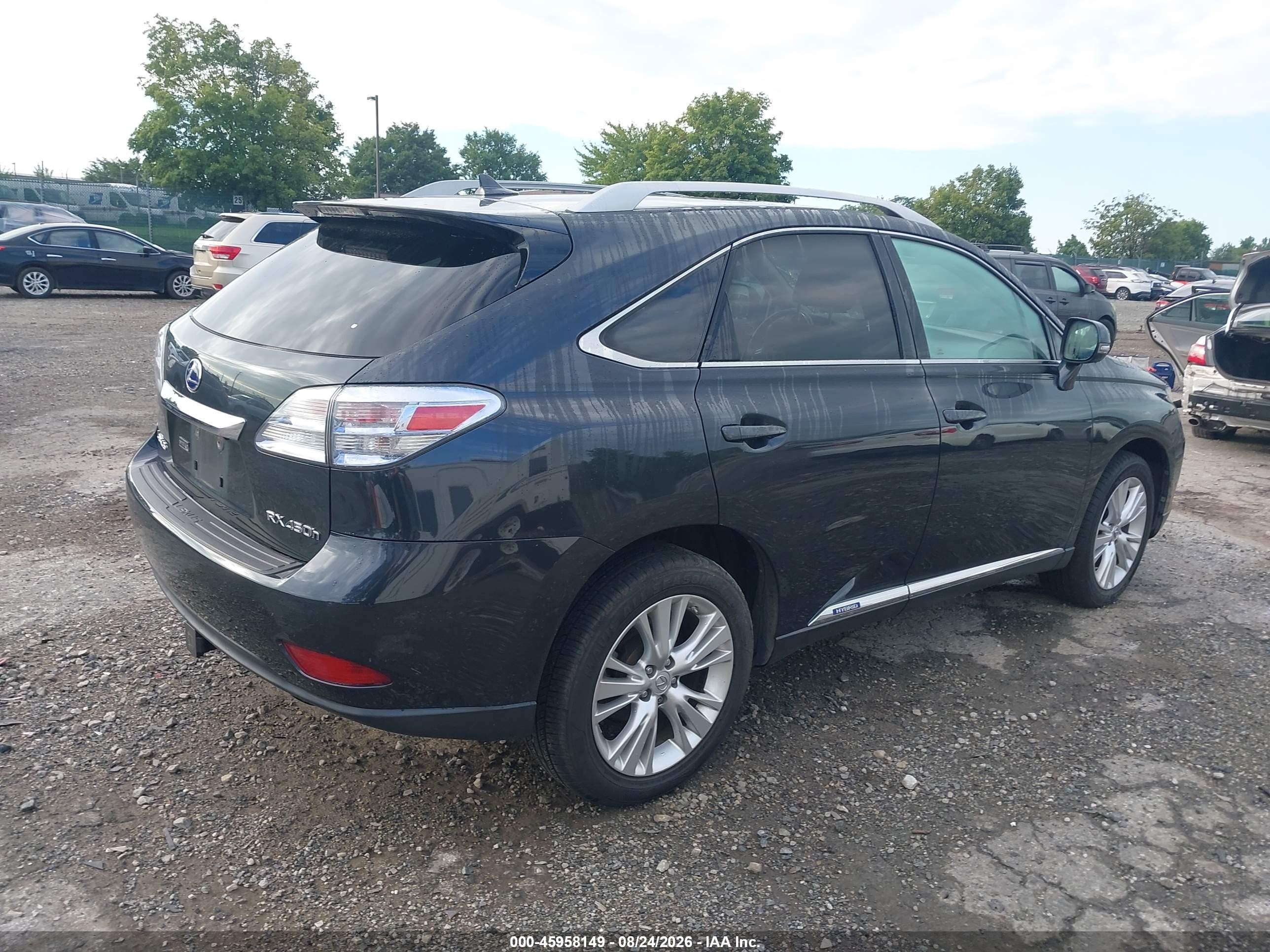 2010 Lexus Rx 450 Gray vin: JTJBC1BA0A2017797