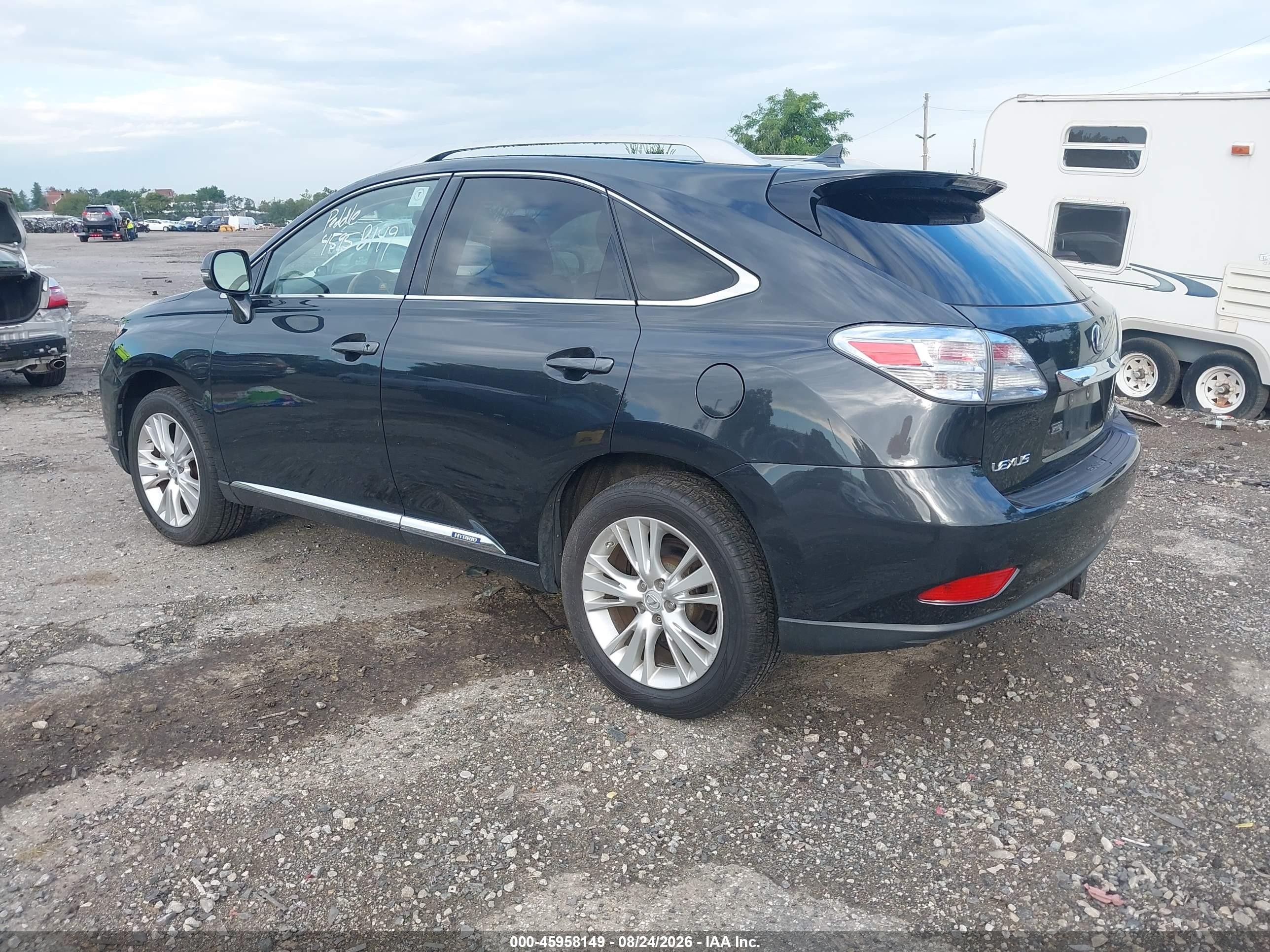 2010 Lexus Rx 450 Gray vin: JTJBC1BA0A2017797