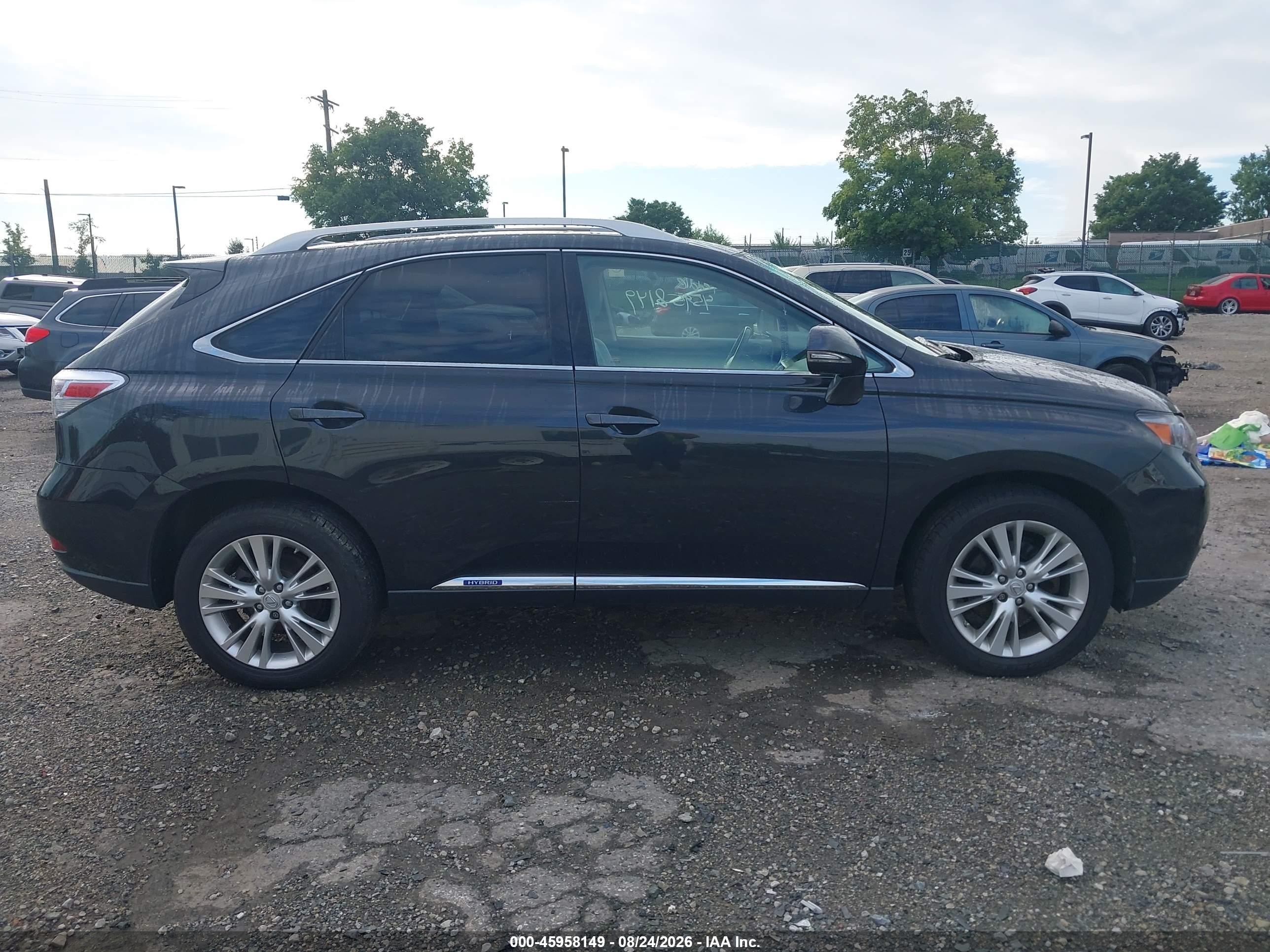 2010 Lexus Rx 450 Gray vin: JTJBC1BA0A2017797