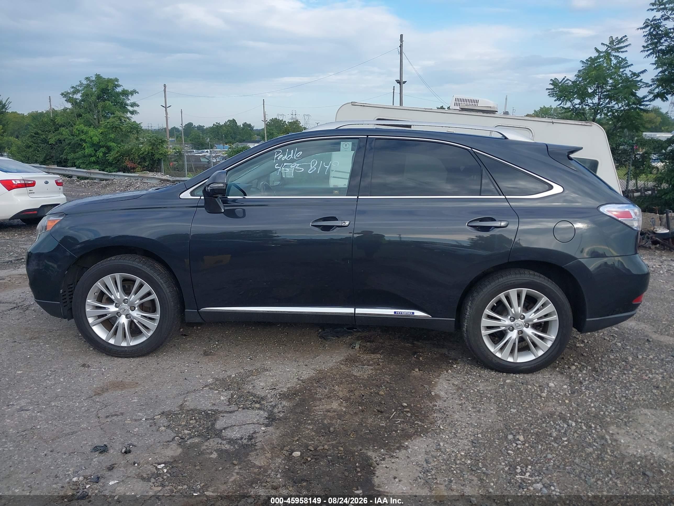 2010 Lexus Rx 450 Gray vin: JTJBC1BA0A2017797