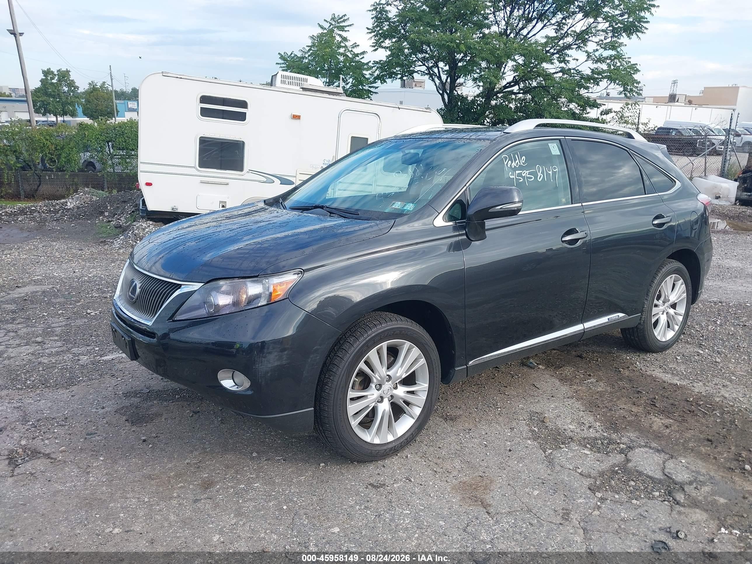 2010 Lexus Rx 450 Gray vin: JTJBC1BA0A2017797