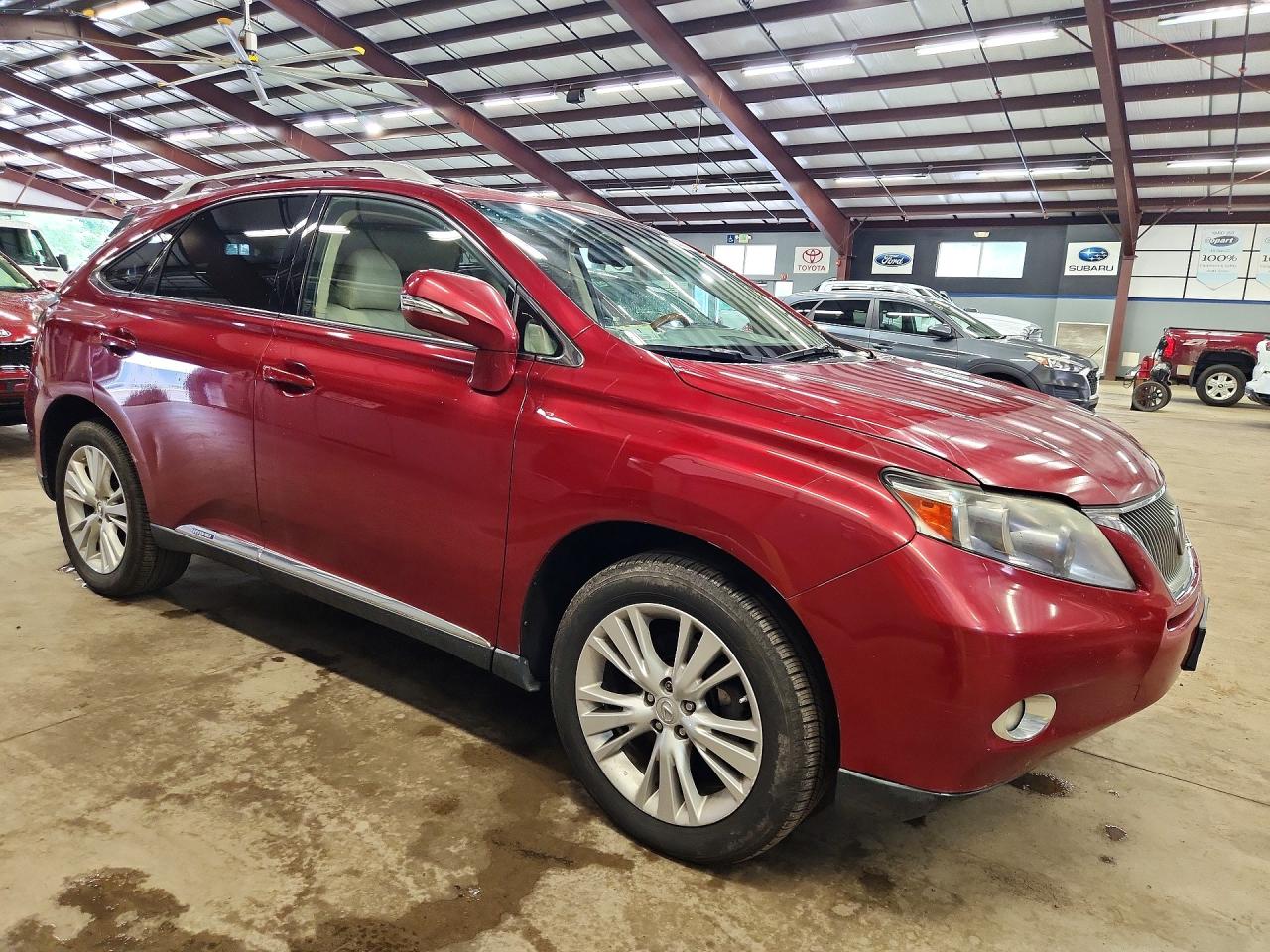 2010 Lexus Rx 450h Red vin: JTJBC1BA0A2024930