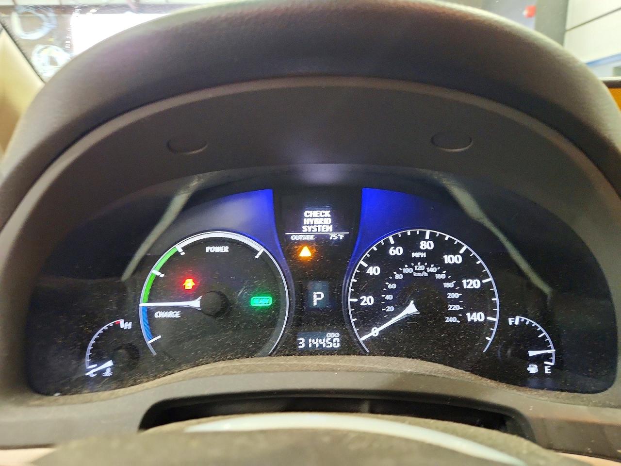 2010 Lexus Rx 450h Red vin: JTJBC1BA0A2024930