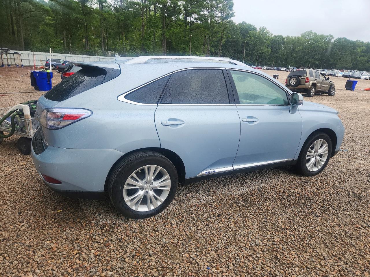 2010 Lexus Rx 450h Blue vin: JTJBC1BA0A2027245