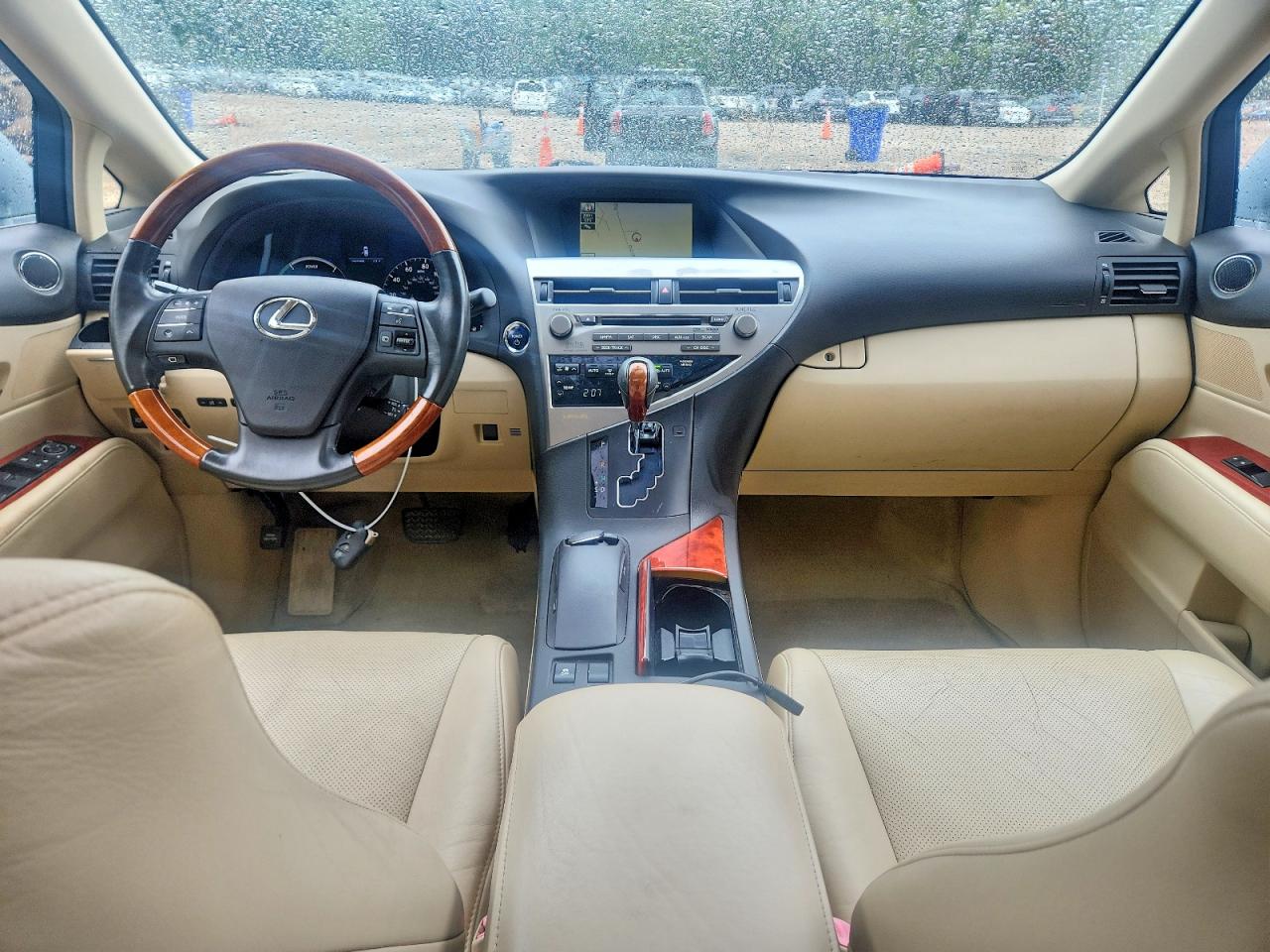 2010 Lexus Rx 450h Blue vin: JTJBC1BA0A2027245