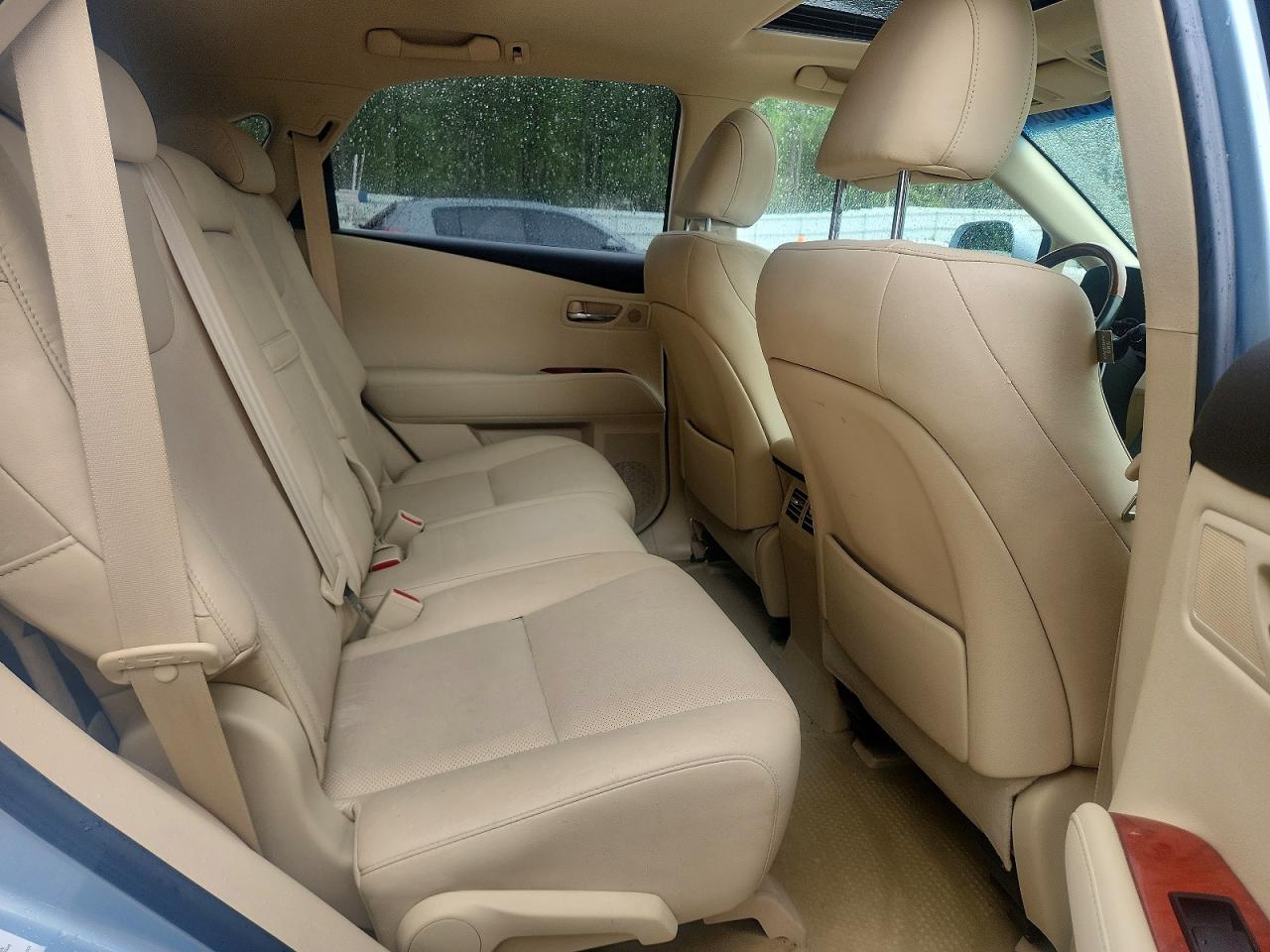 2010 Lexus Rx 450h Blue vin: JTJBC1BA0A2027245