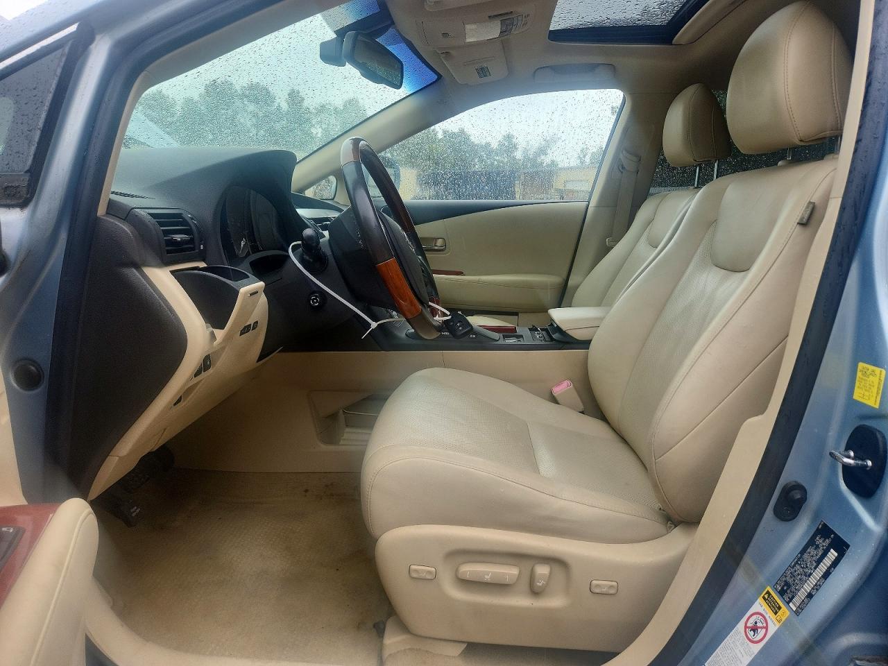 2010 Lexus Rx 450h Blue vin: JTJBC1BA0A2027245