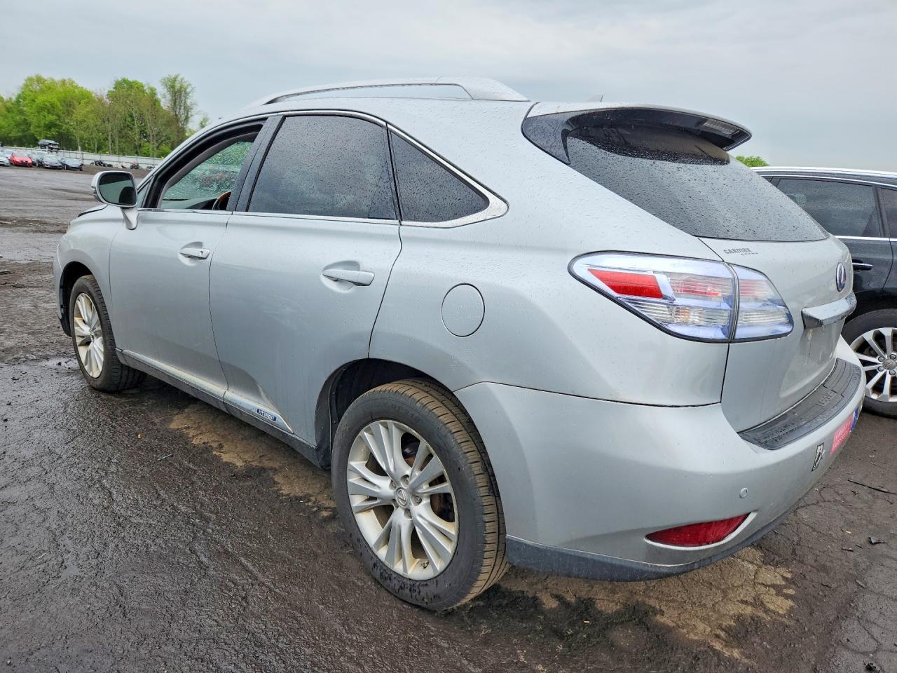 2012 Lexus Rx 450h Silver vin: JTJBC1BA0C2428233