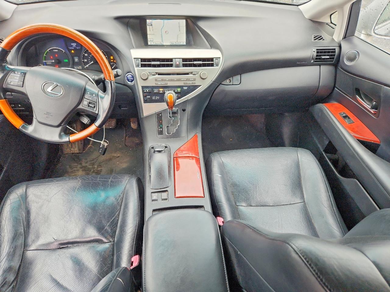 2012 Lexus Rx 450h Silver vin: JTJBC1BA0C2428233