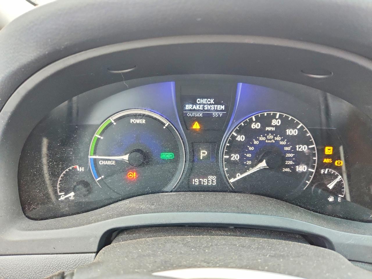2012 Lexus Rx 450h Silver vin: JTJBC1BA0C2428233