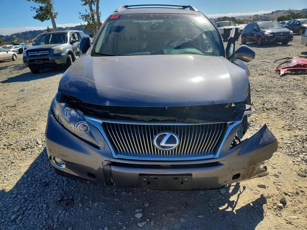 2012 Lexus Rx 450h Gray vin: JTJBC1BA0C2434646