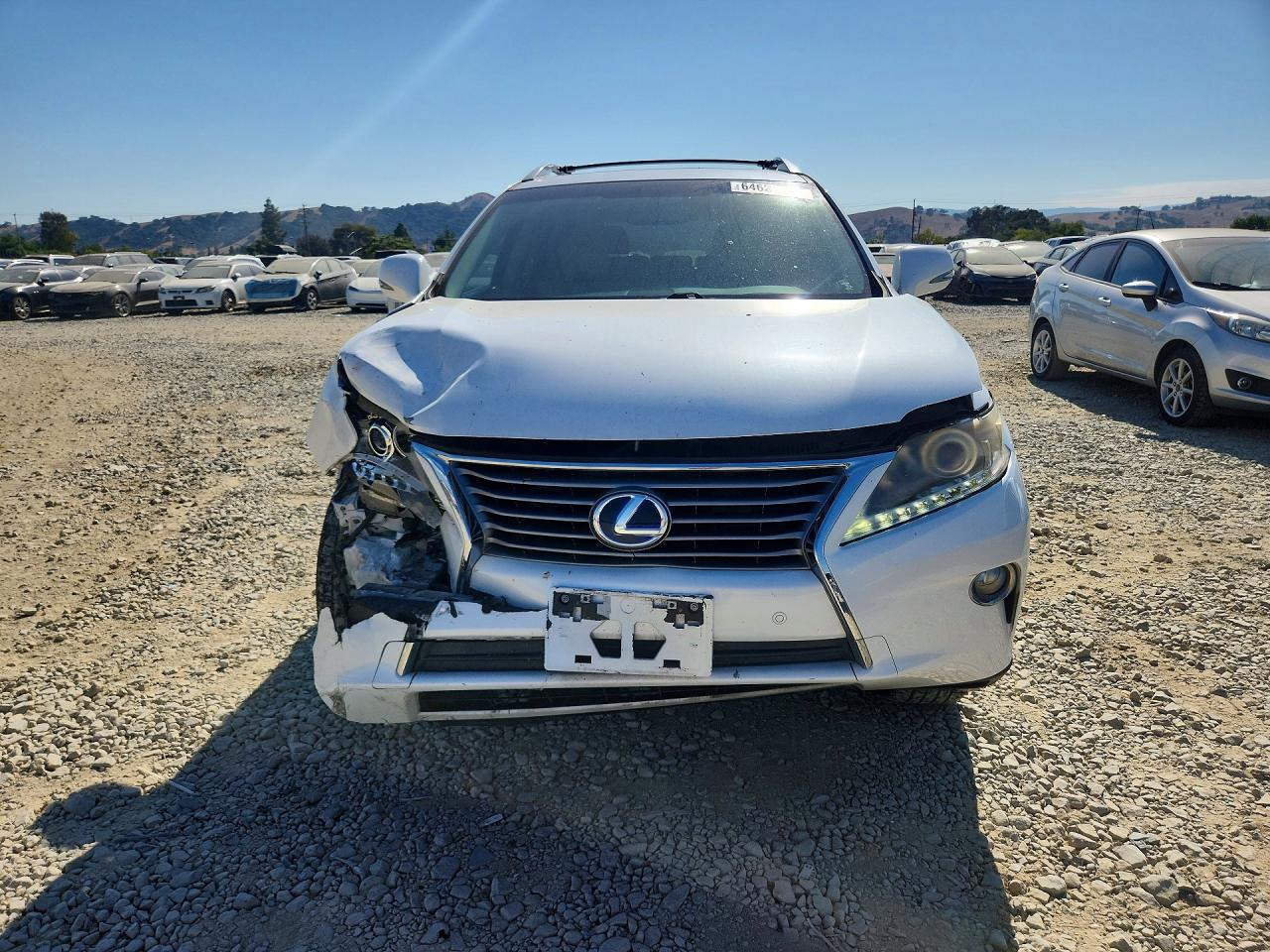 2013 Lexus Rx 450h Белый vin: JTJBC1BA0D2065322