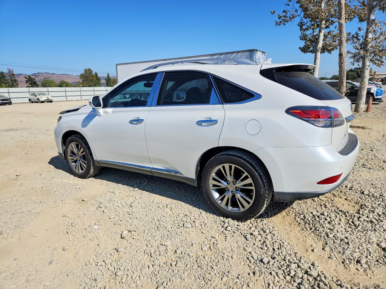 2013 Lexus Rx 450h Белый vin: JTJBC1BA0D2065322