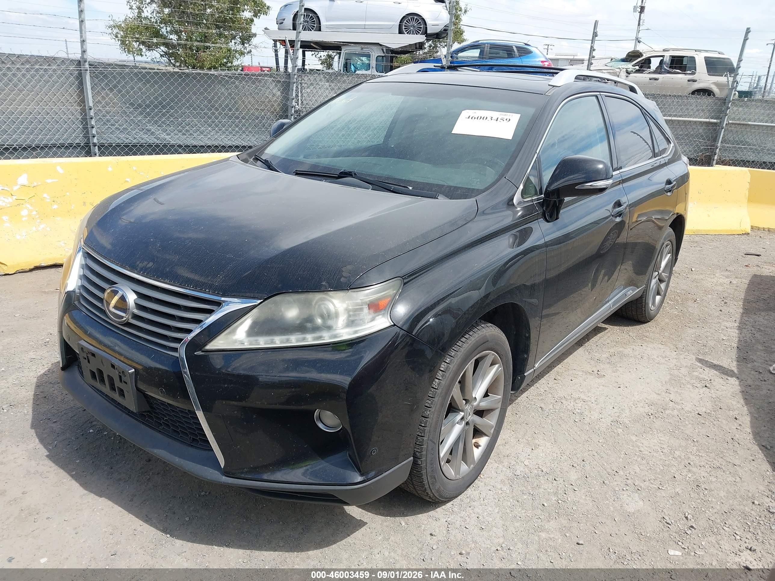 2013 Lexus Rx 450h   Black vin: JTJBC1BA0D2066163