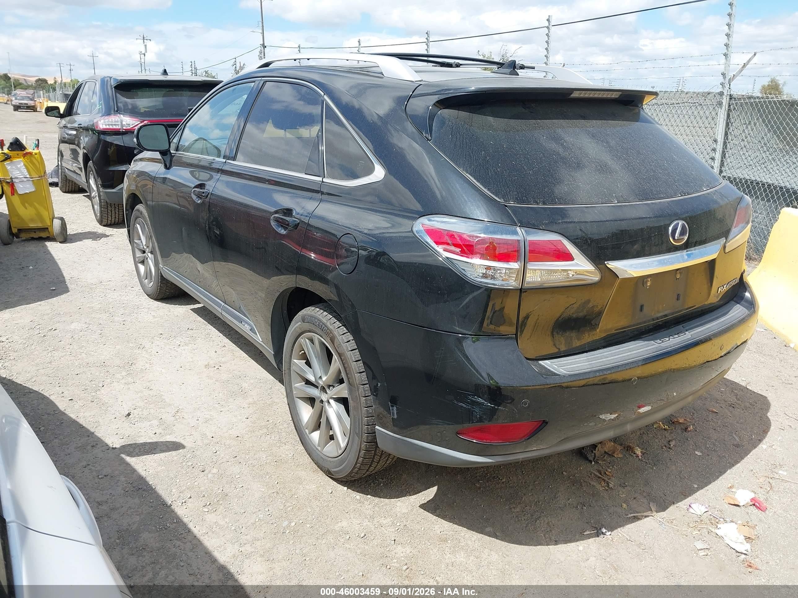 2013 Lexus Rx 450h   Black vin: JTJBC1BA0D2066163
