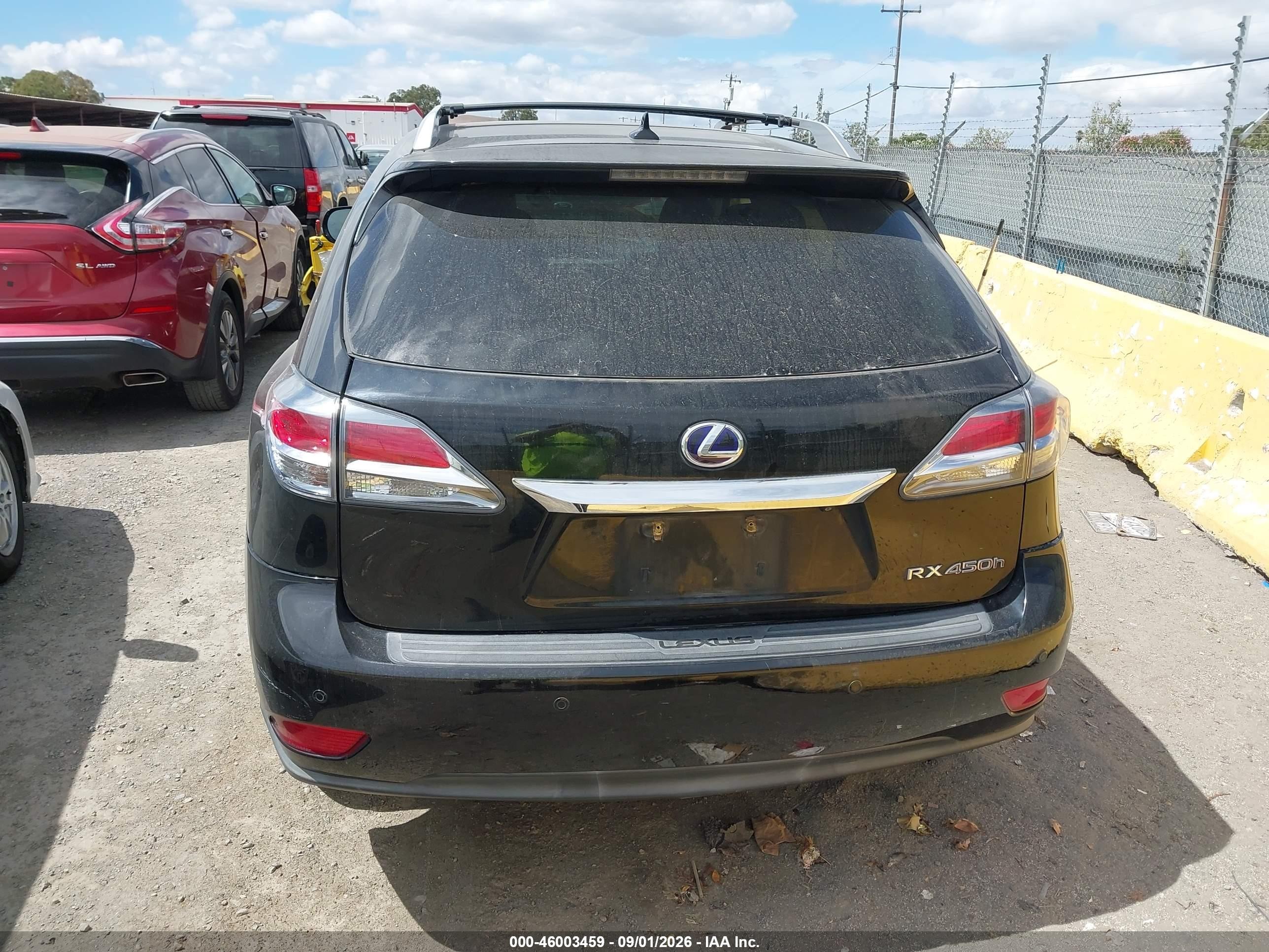 2013 Lexus Rx 450h   Black vin: JTJBC1BA0D2066163