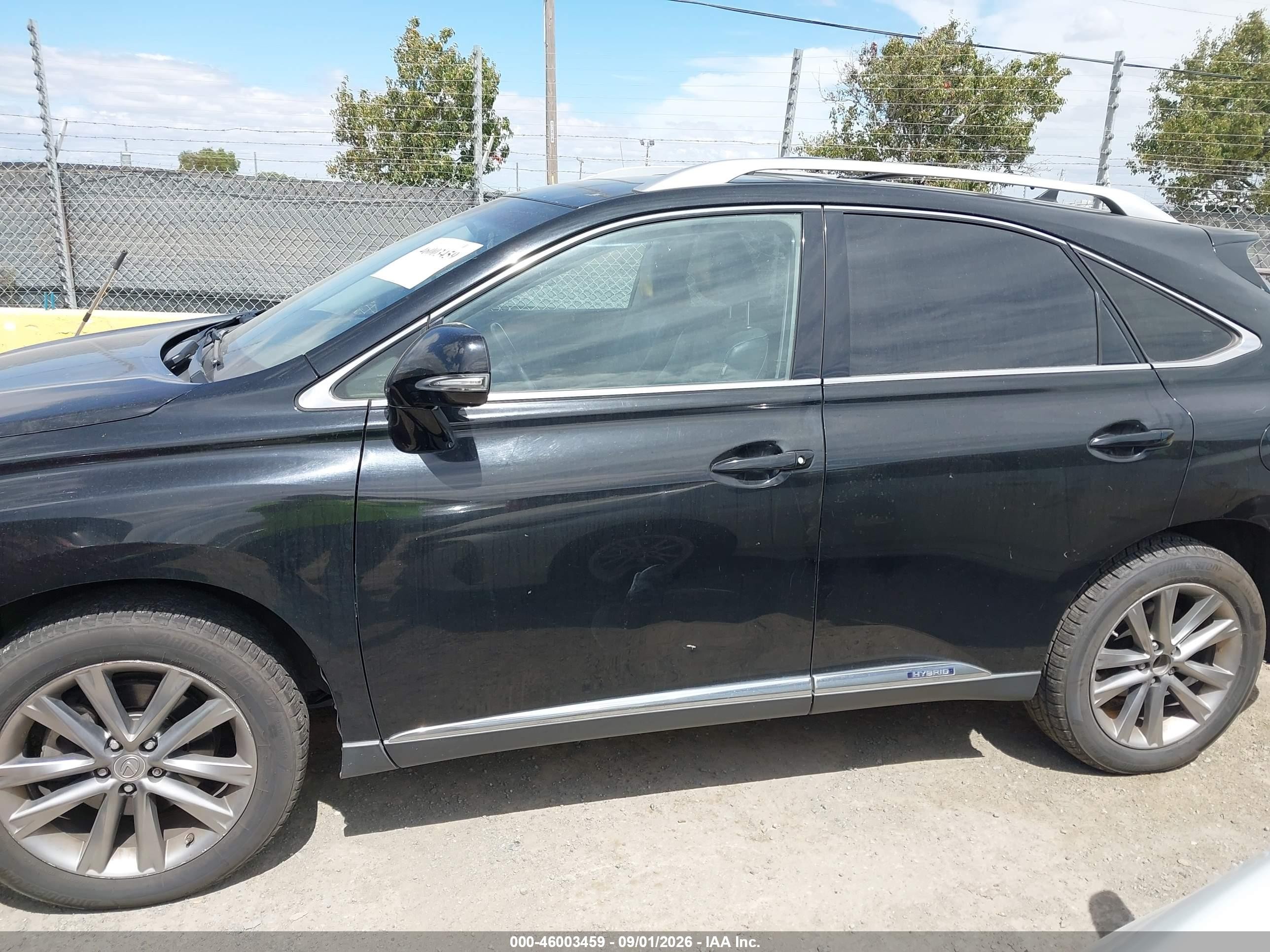 2013 Lexus Rx 450h   Black vin: JTJBC1BA0D2066163