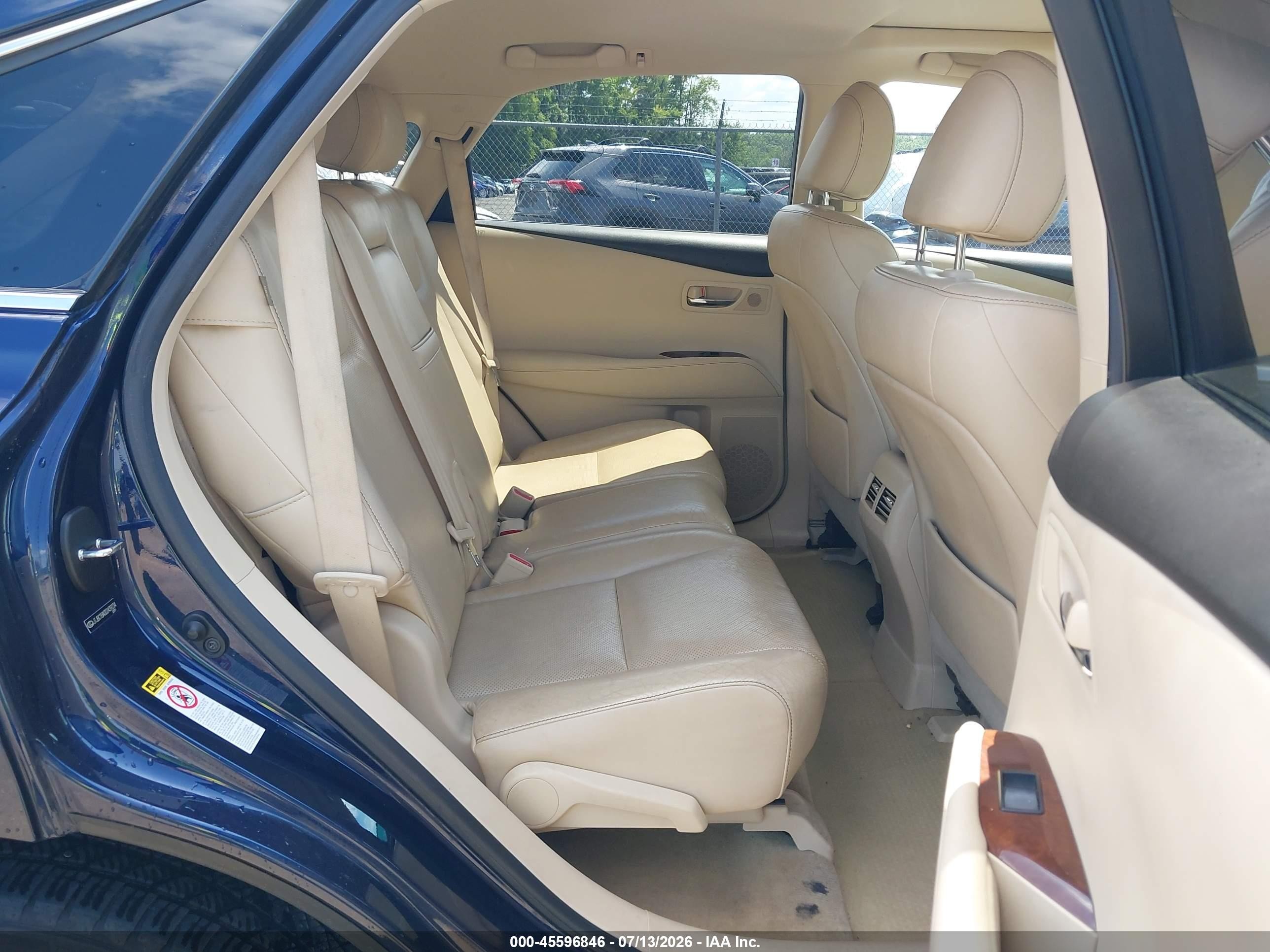 2013 Lexus Rx 450h   Blue vin: JTJBC1BA0D2439234