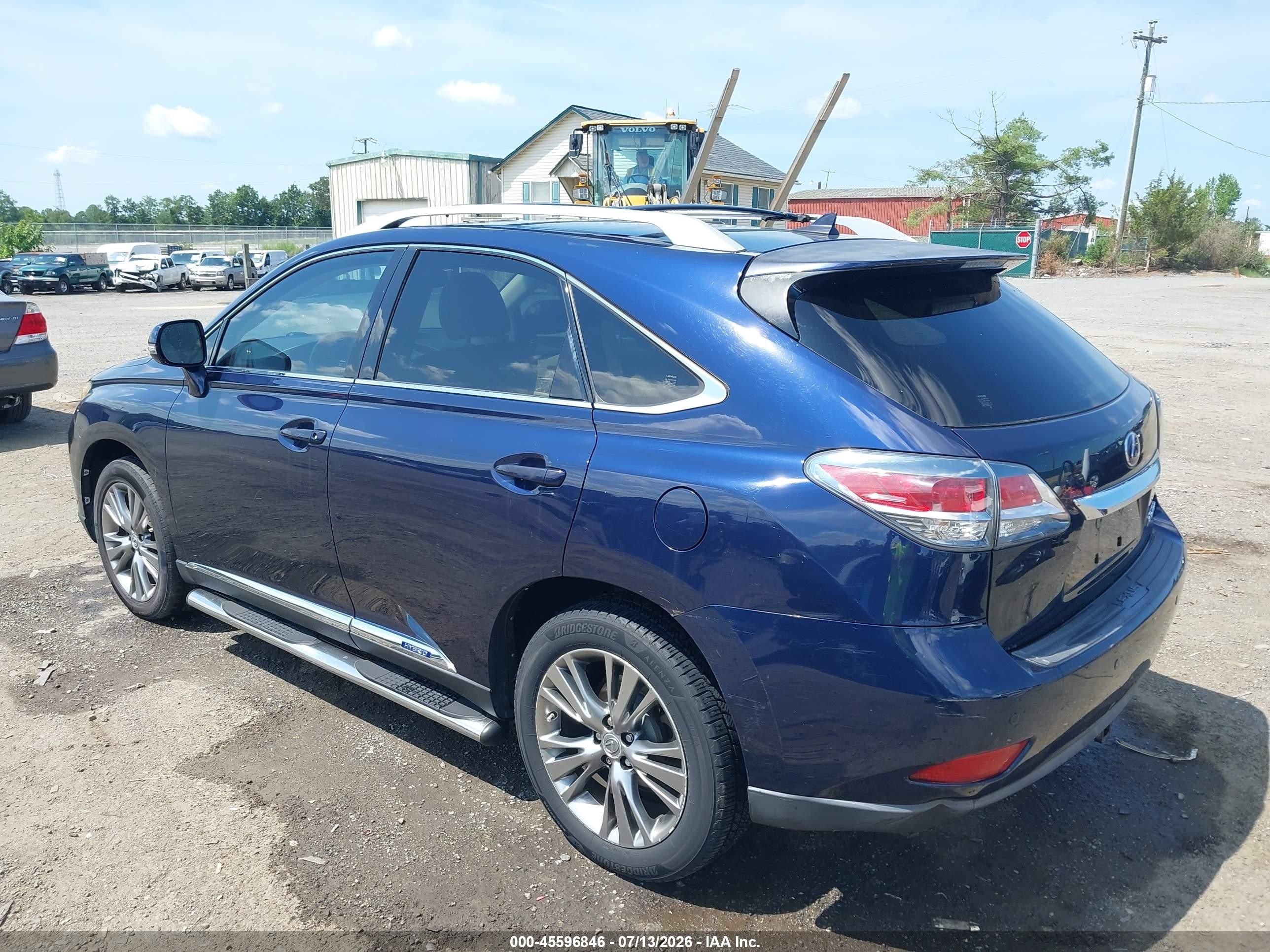 2013 Lexus Rx 450h   Blue vin: JTJBC1BA0D2439234