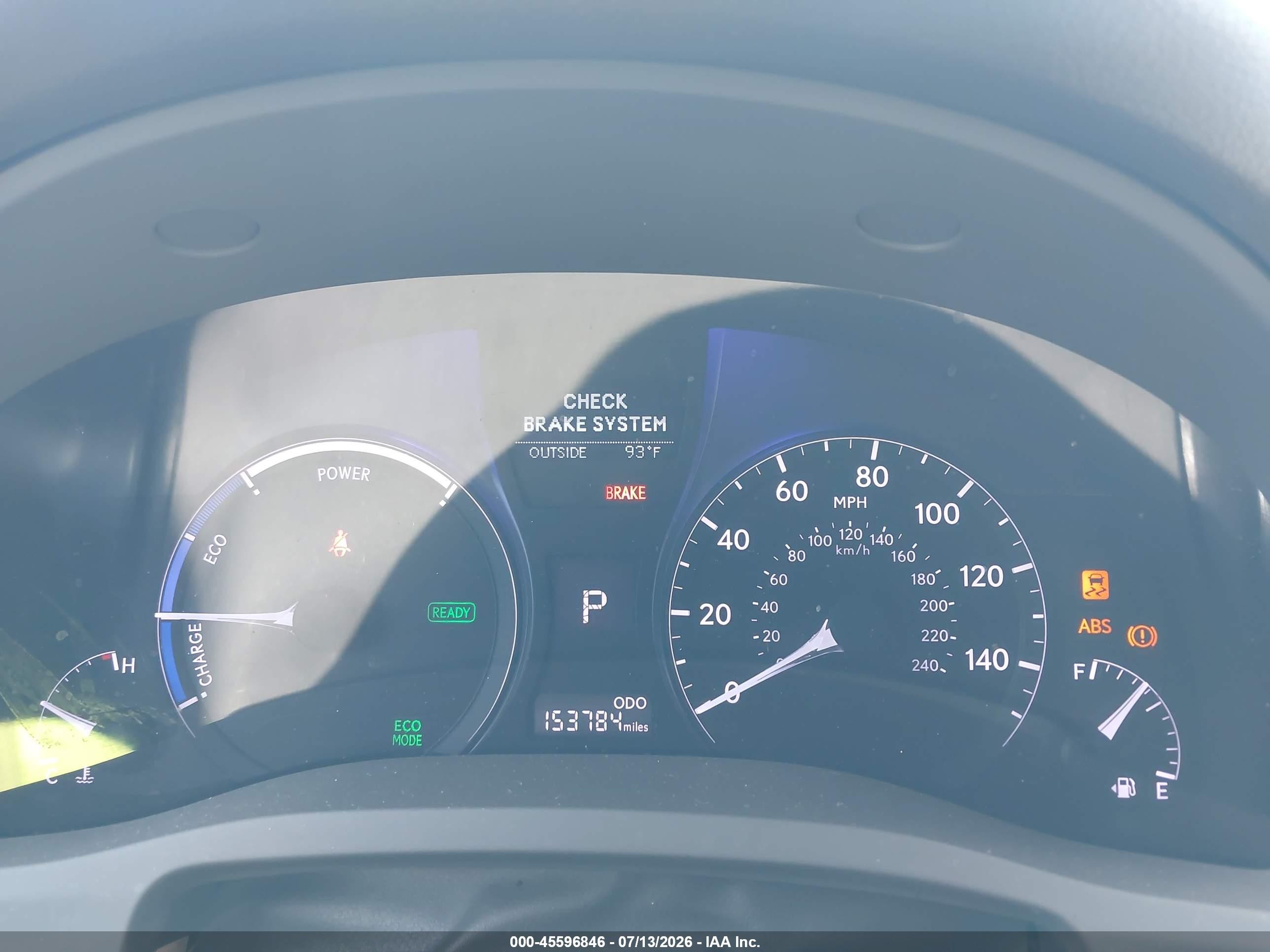 2013 Lexus Rx 450h   Blue vin: JTJBC1BA0D2439234