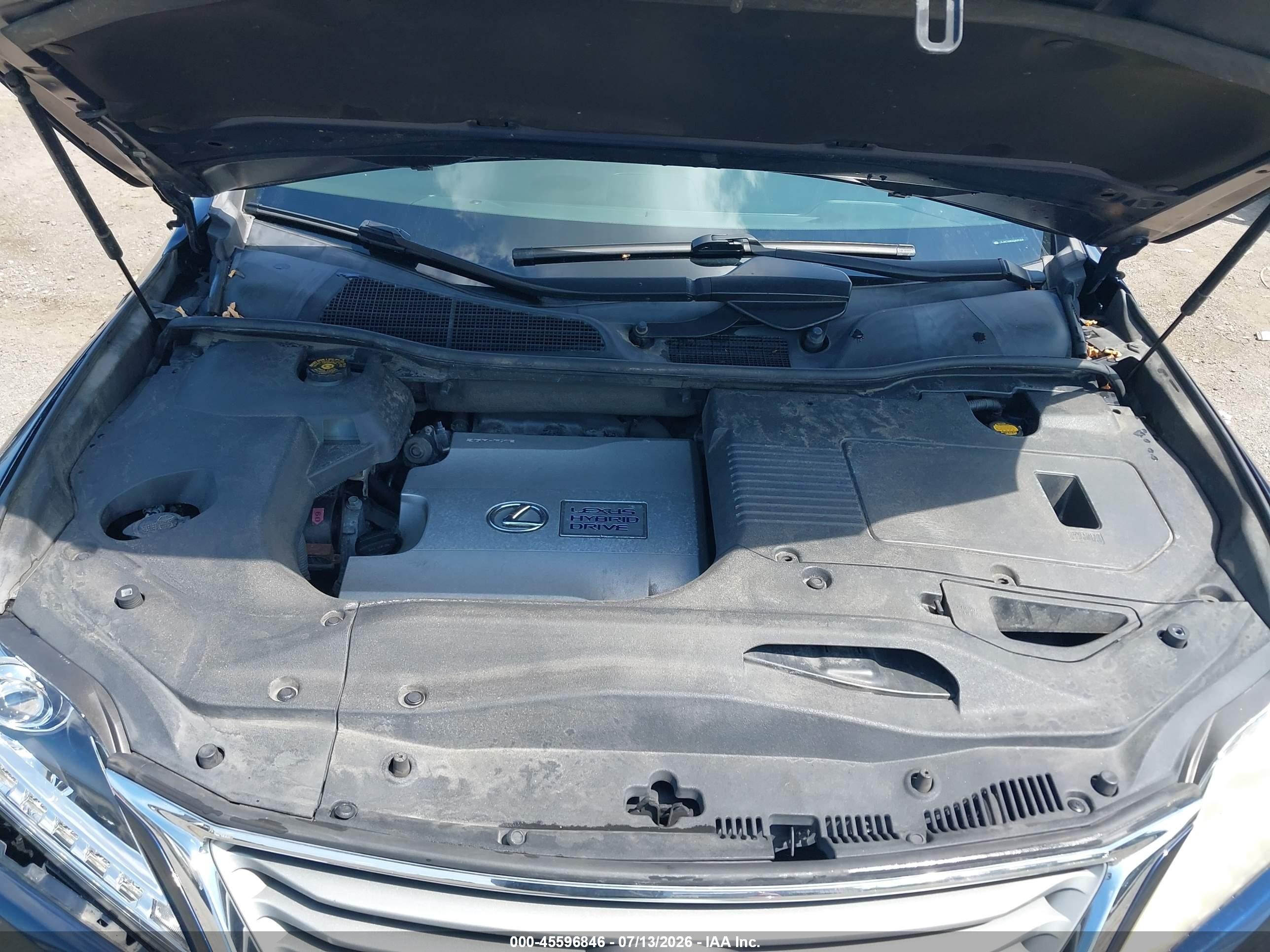 2013 Lexus Rx 450h   Blue vin: JTJBC1BA0D2439234
