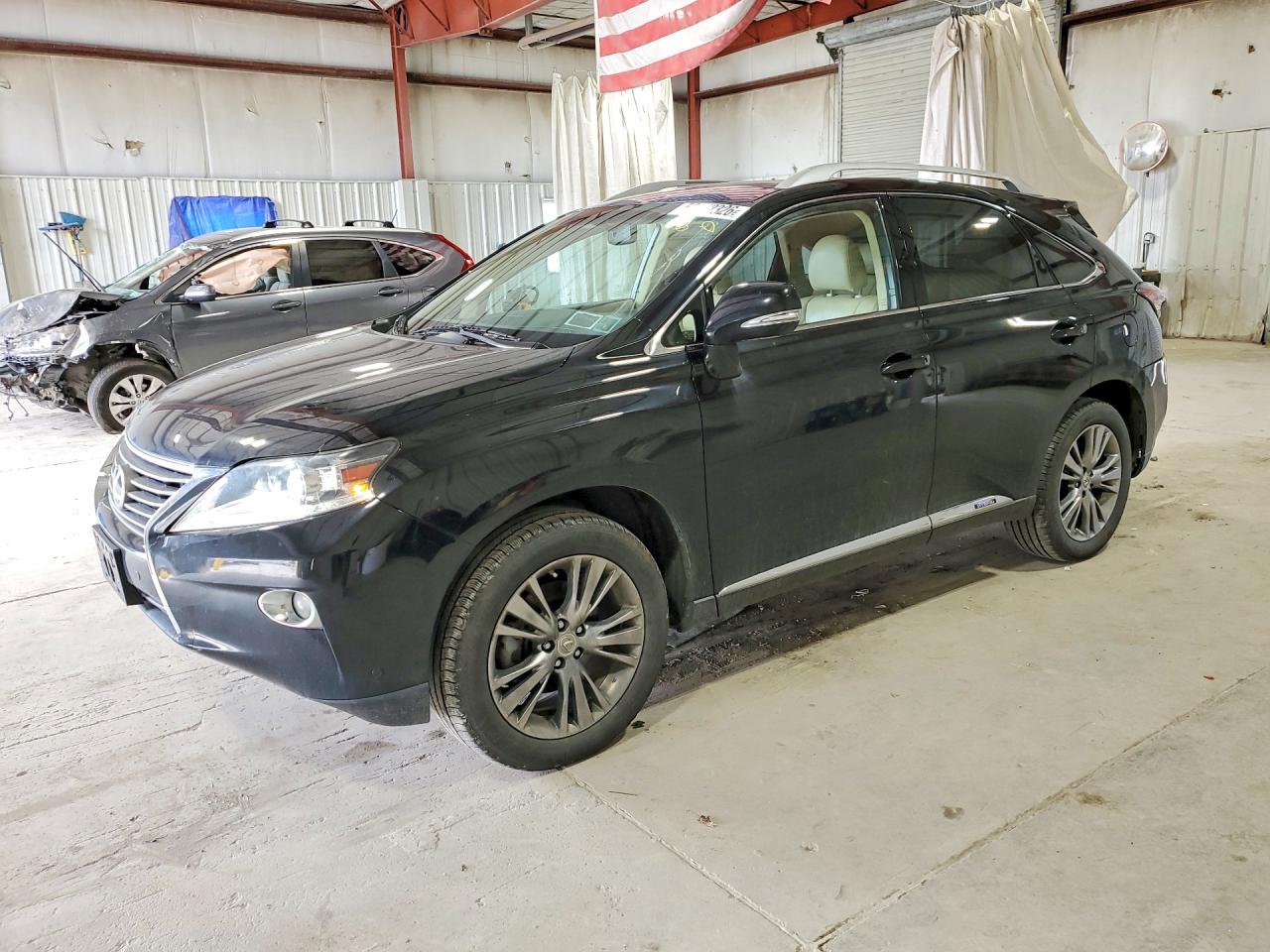 2013 Lexus Rx 450h Black vin: JTJBC1BA0D2450671